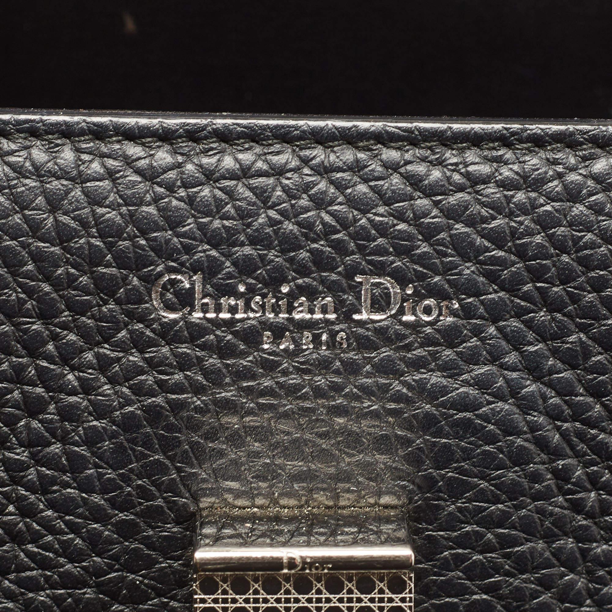 Dior Black Leather Medium Diorever Bag 13