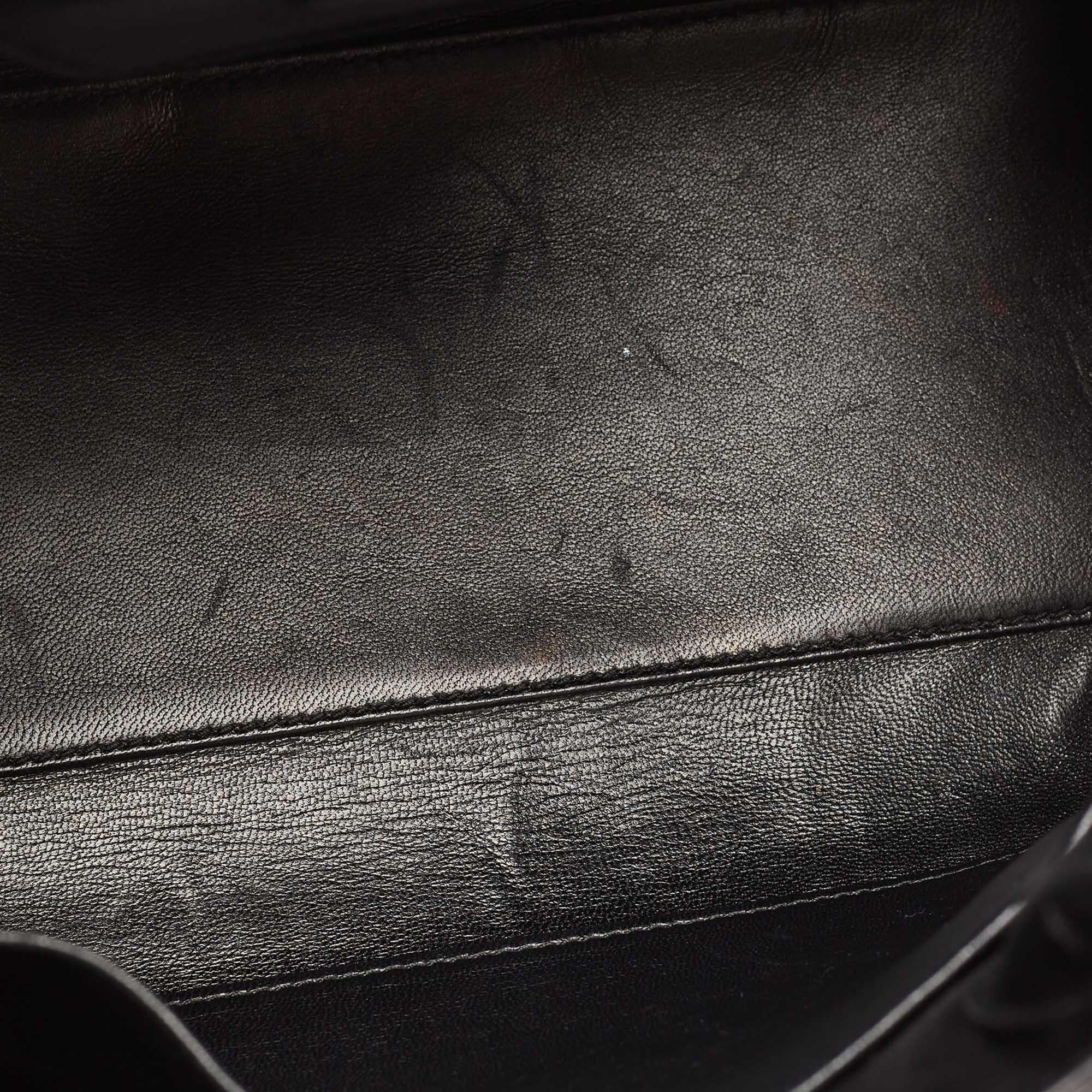 Dior Black Leather Medium Diorever Bag 2