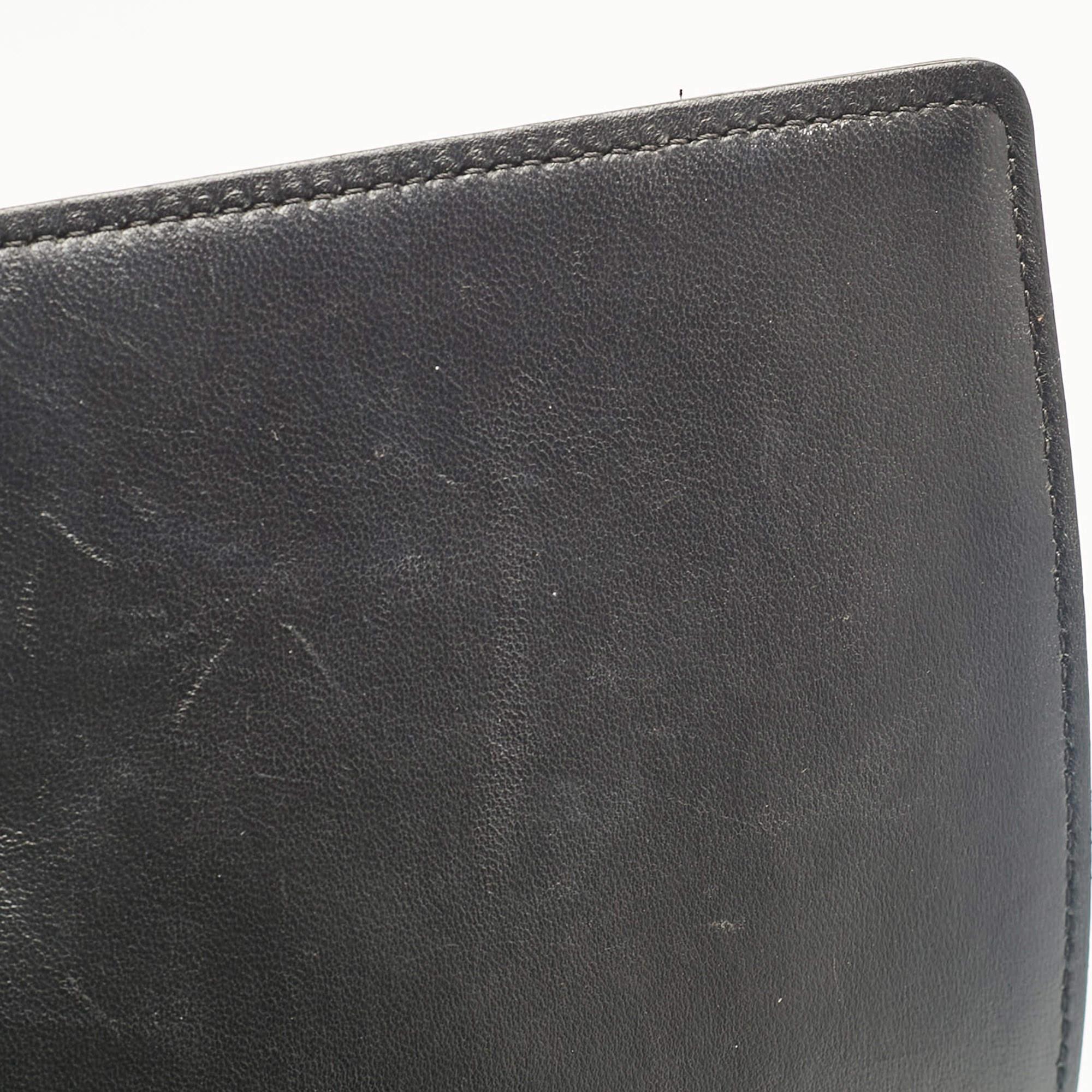 Dior Black Leather Medium Studded Diorama Flap Shoulder Bag 5