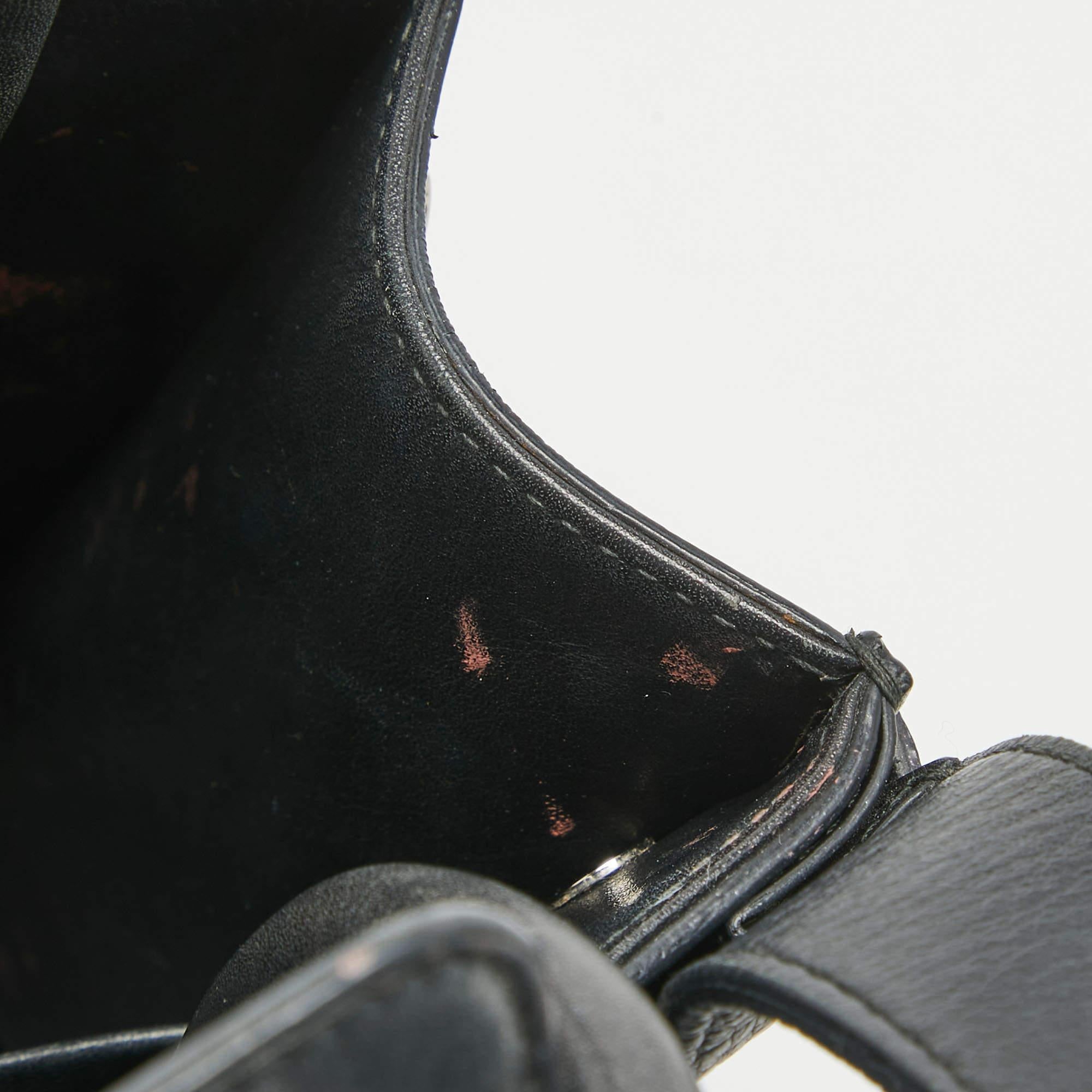 Dior Black Leather Mini Diorever Tote 5