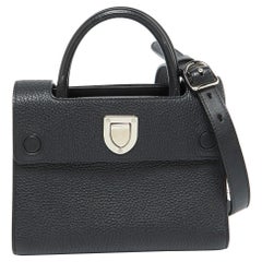 Dior Black Leather Mini Diorever Tote