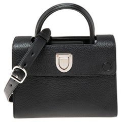 Dior - Mini sac cabas Diorever en cuir noir
