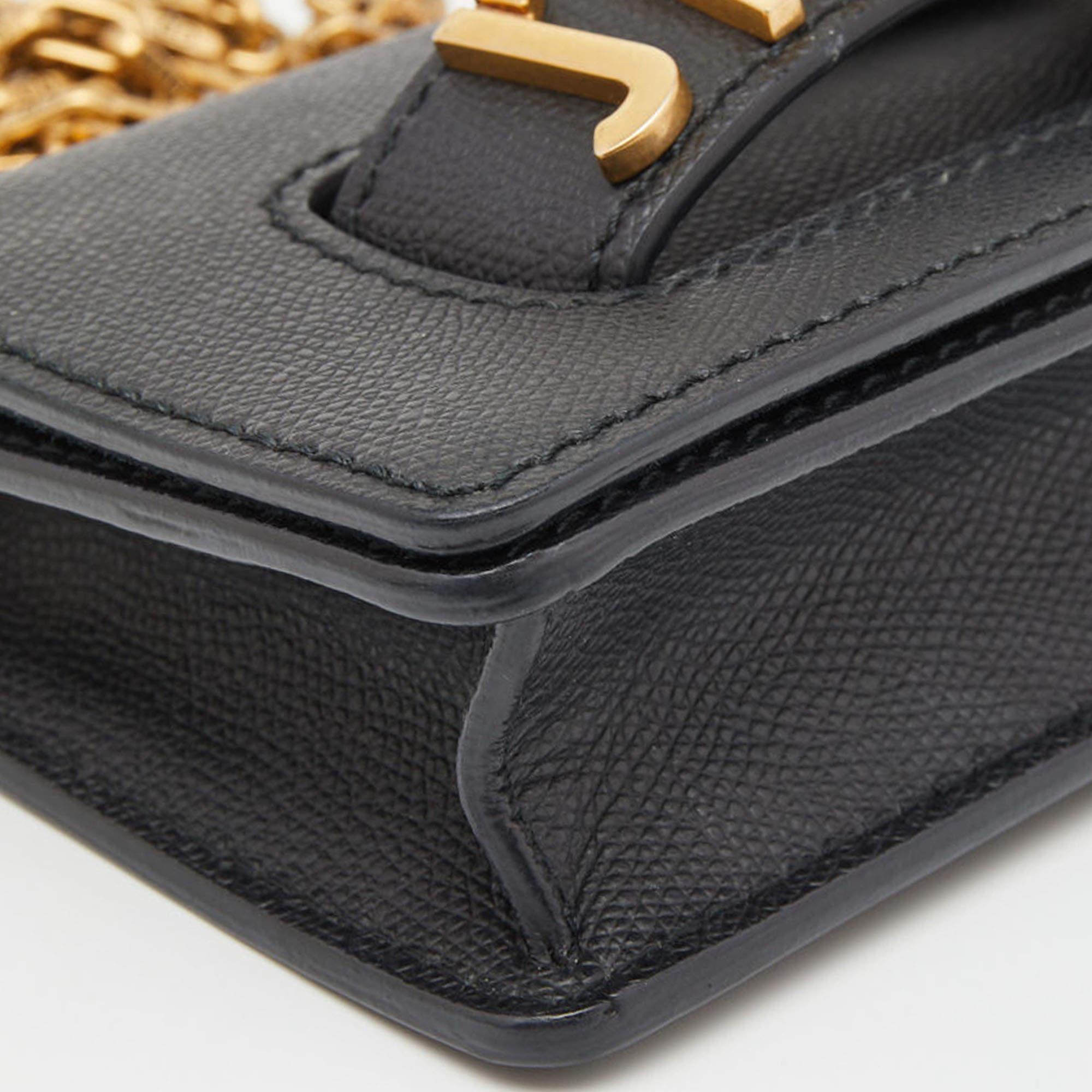 Dior Black Leather Mini J'Adior Shoulder Bag 3