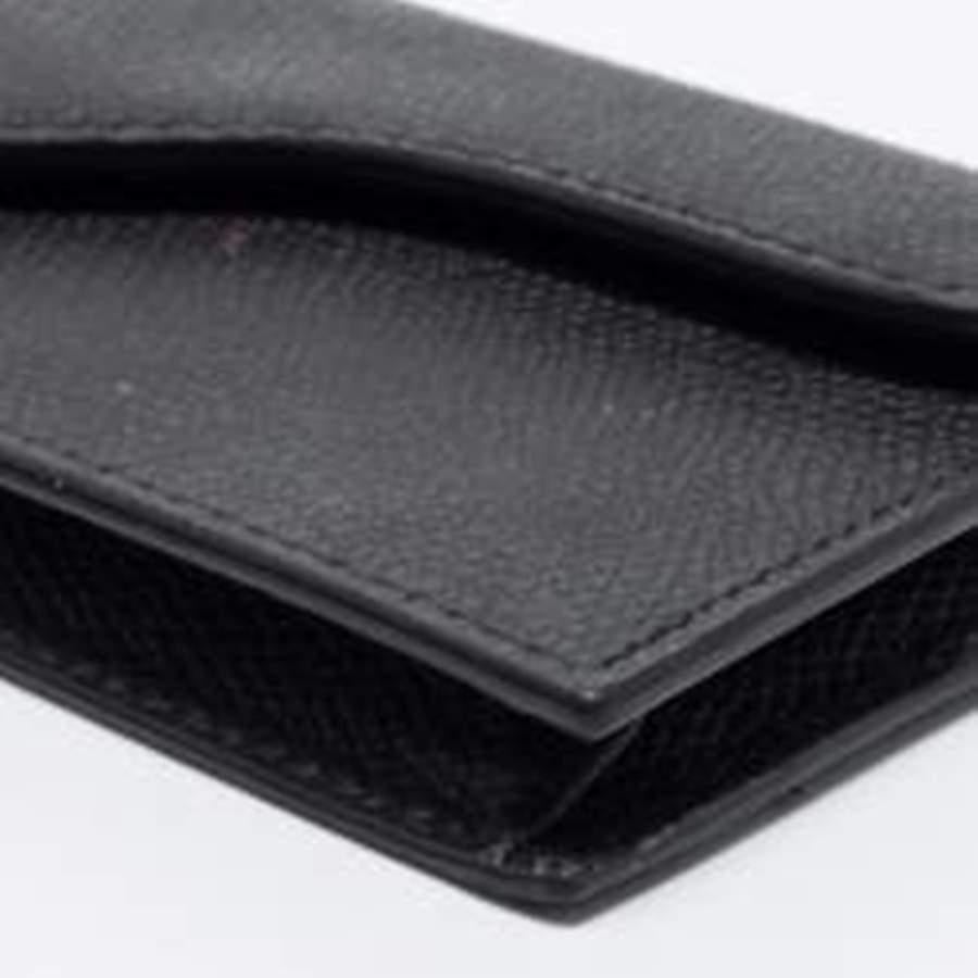 Dior Black Leather Saddle Card Holder 7