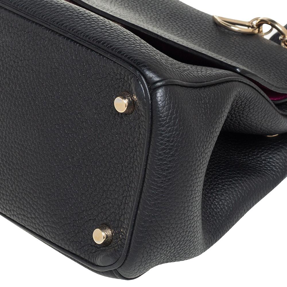 Dior Black Leather Small Be Dior Shoulder Bag 6