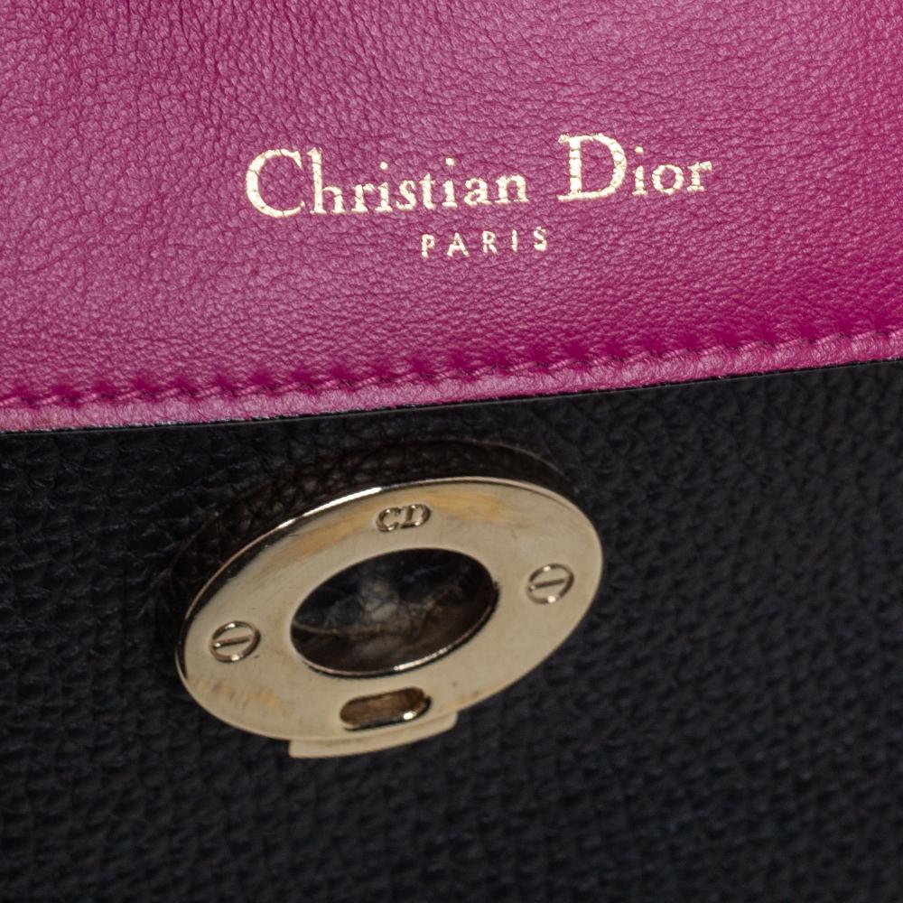 Dior Black Leather Small Be Dior Shoulder Bag 1