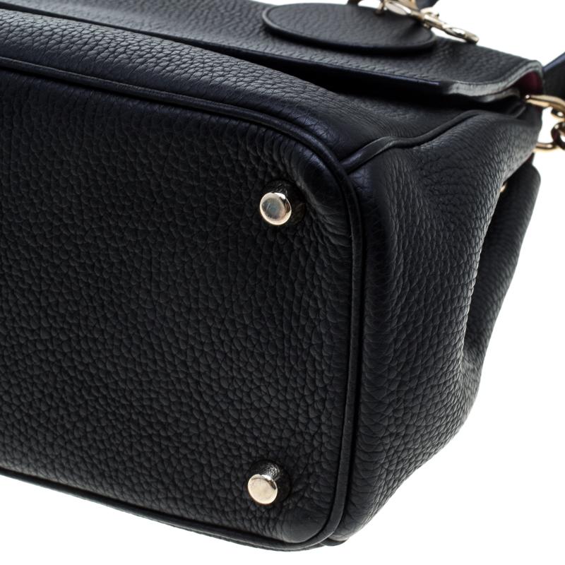 Dior Black Leather Small Be Dior Shoulder Bag 2