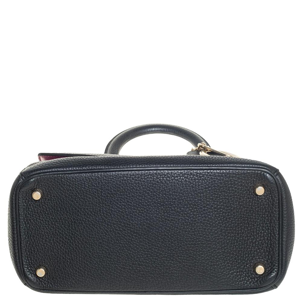 Dior Black Leather Small Be Dior Shoulder Bag 4