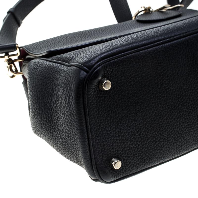 Dior Black Leather Small Be Dior Shoulder Bag 5