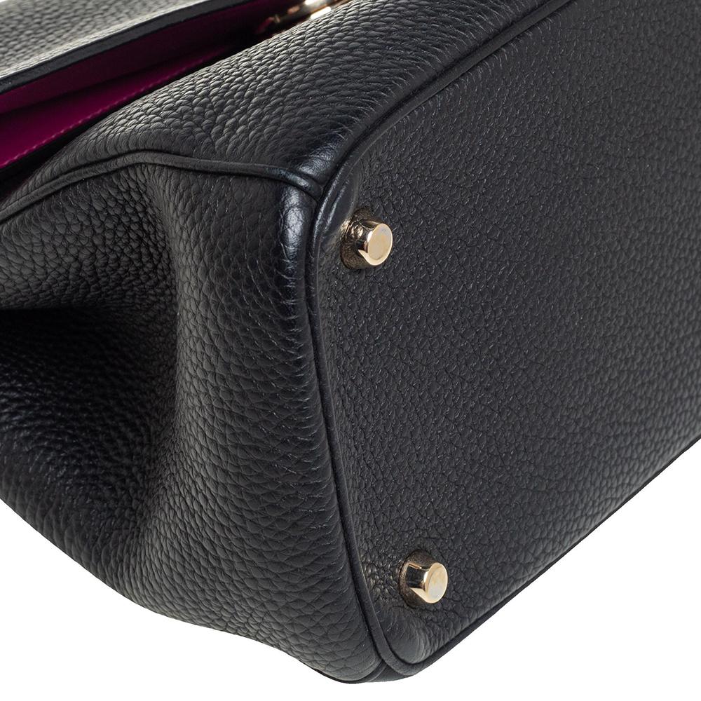 Dior Black Leather Small Be Dior Shoulder Bag 5