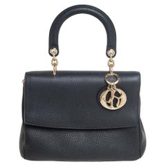 Dior Black Leather Small Be Dior Shoulder Bag