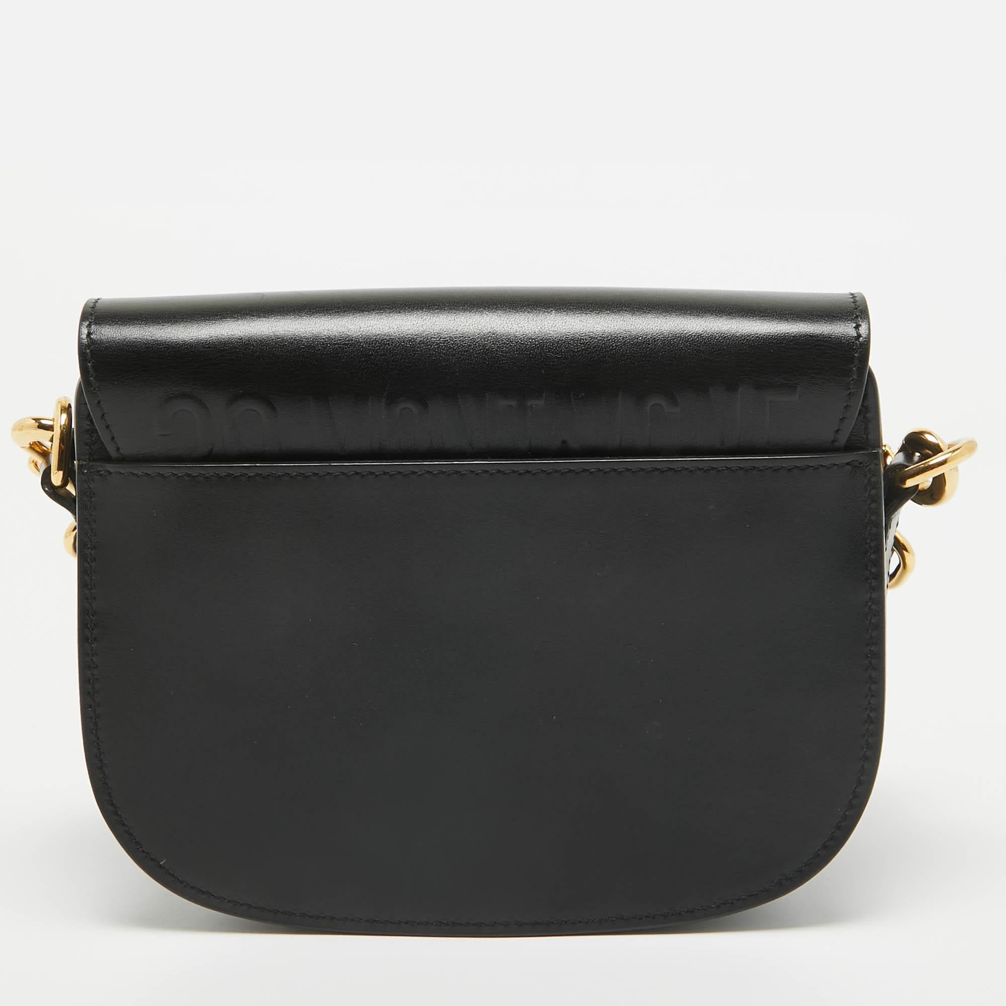 Women's Dior Black Leather Small Bobby Bag
