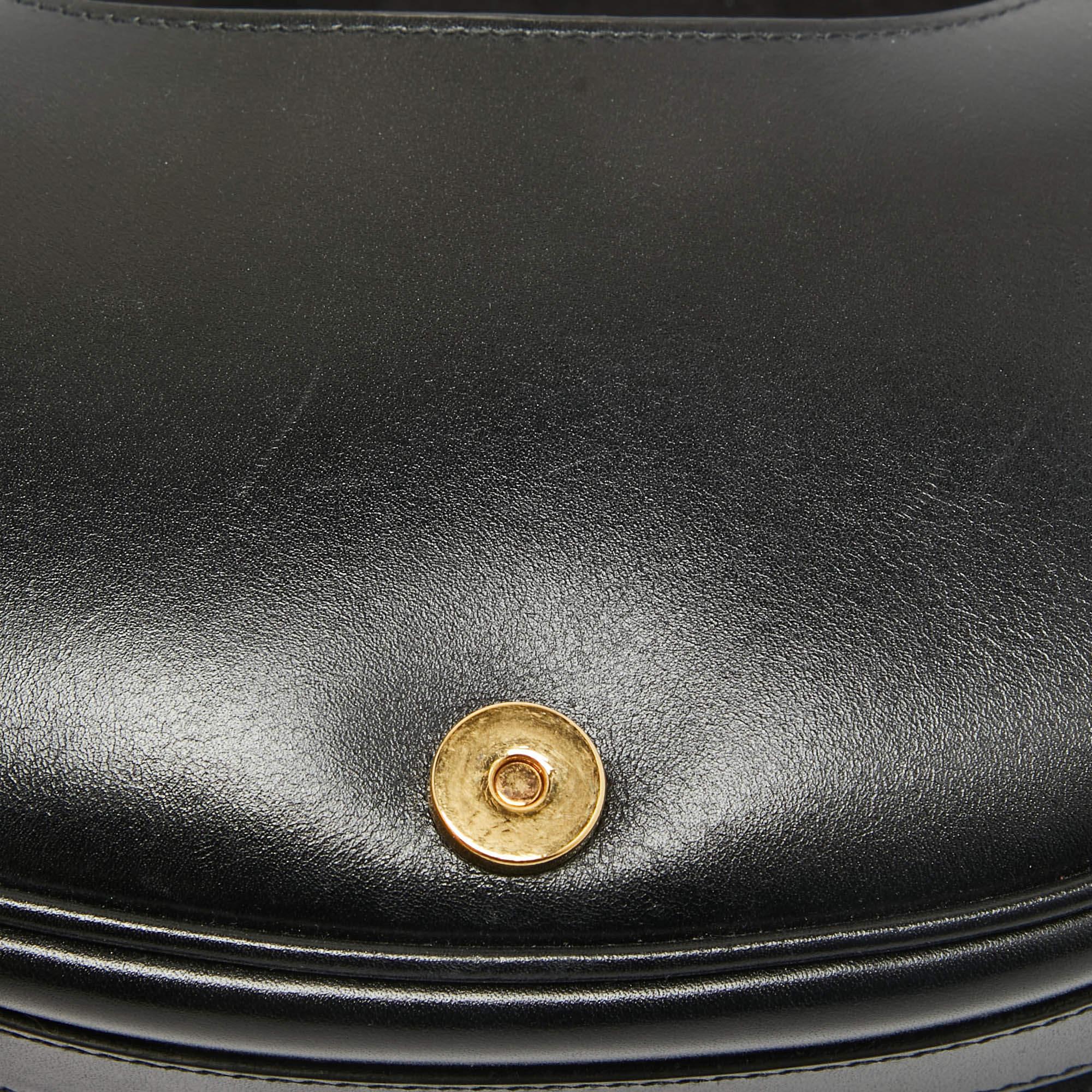 Dior Black Leather Small Bobby Bag 2