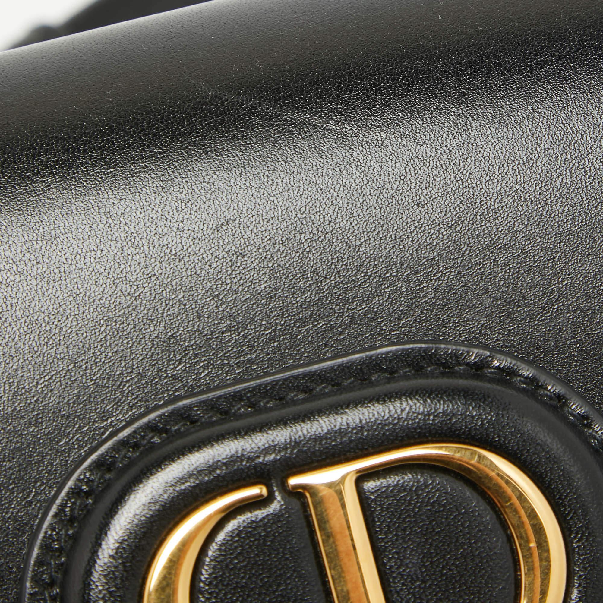 Dior Black Leather Small Bobby Bag 3