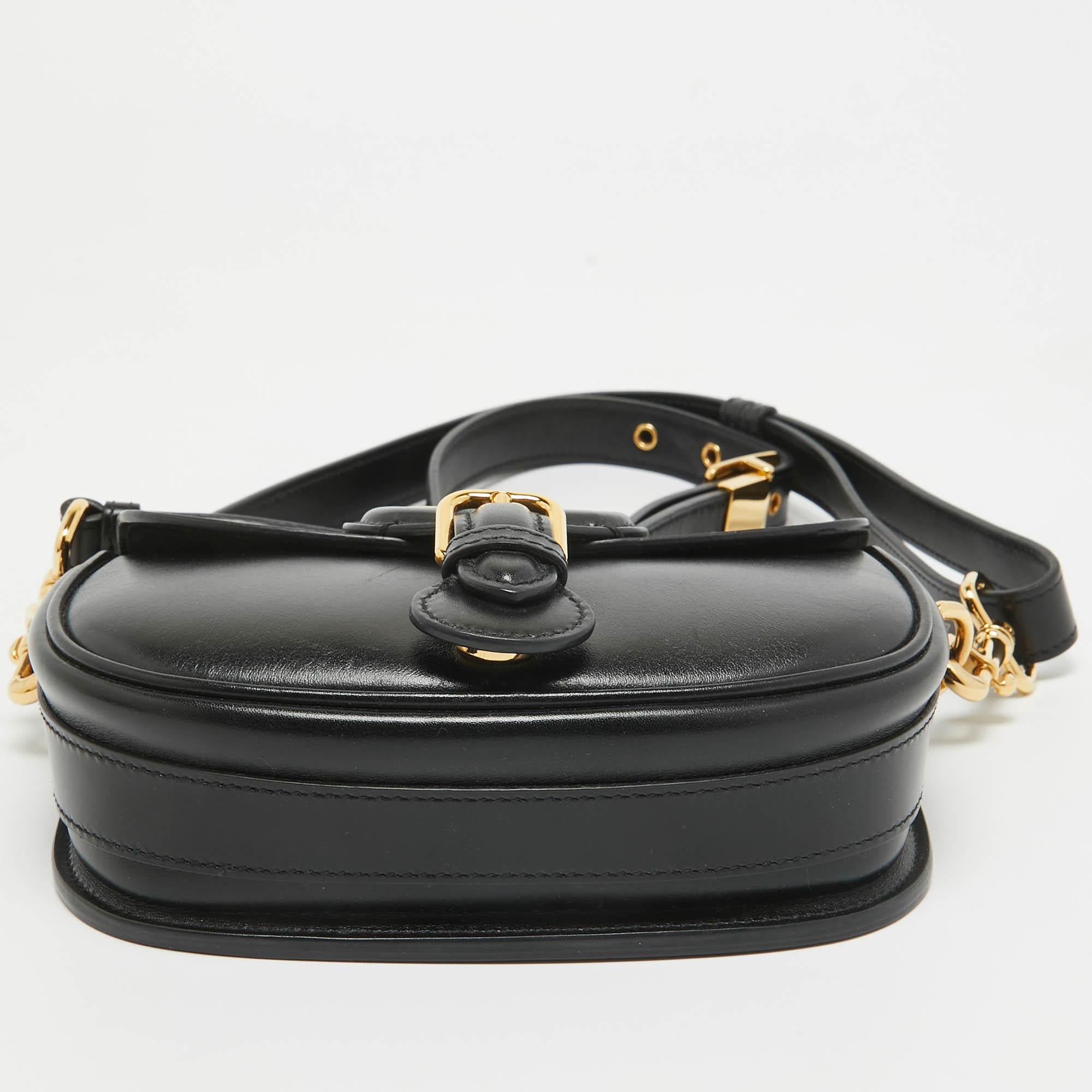 Dior Black Leather Small Bobby Bag 4