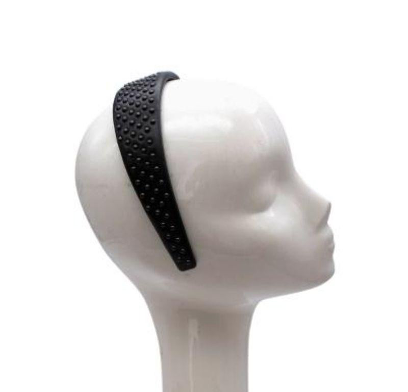 black dior headband