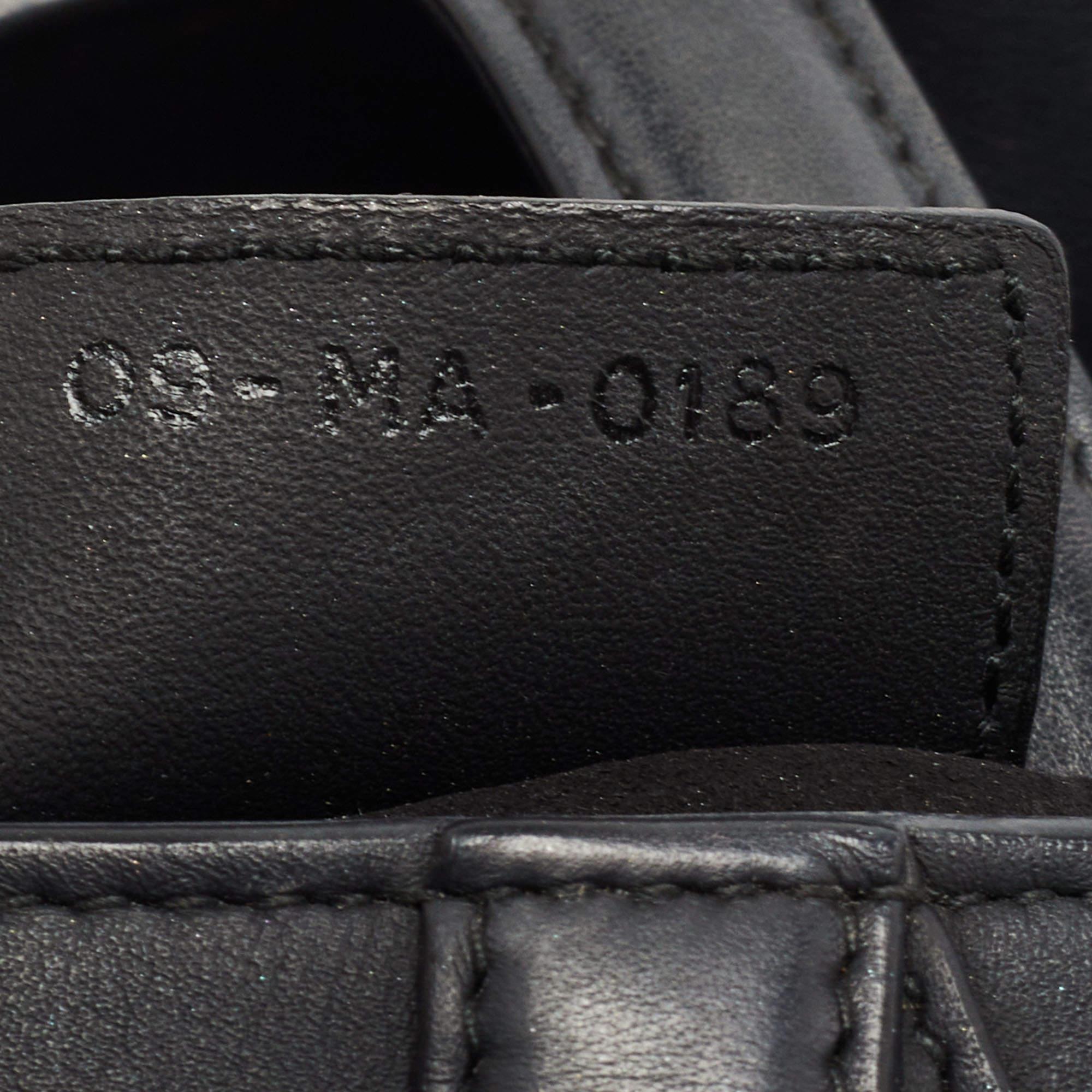 Dior Black Leather Ultra Matte Saddle Bag 10