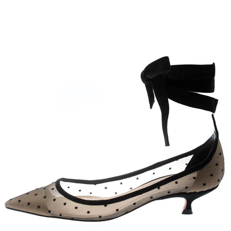dior mesh pumps