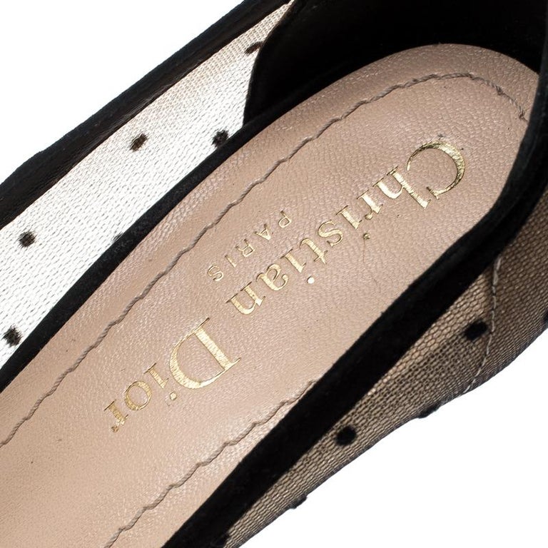 dior mesh pumps