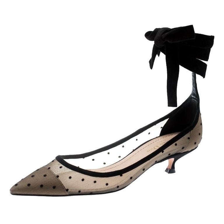 dior mesh pumps