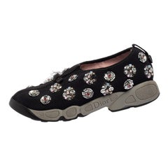 Dior Black Mesh Fusion Sneakers Size 36.5