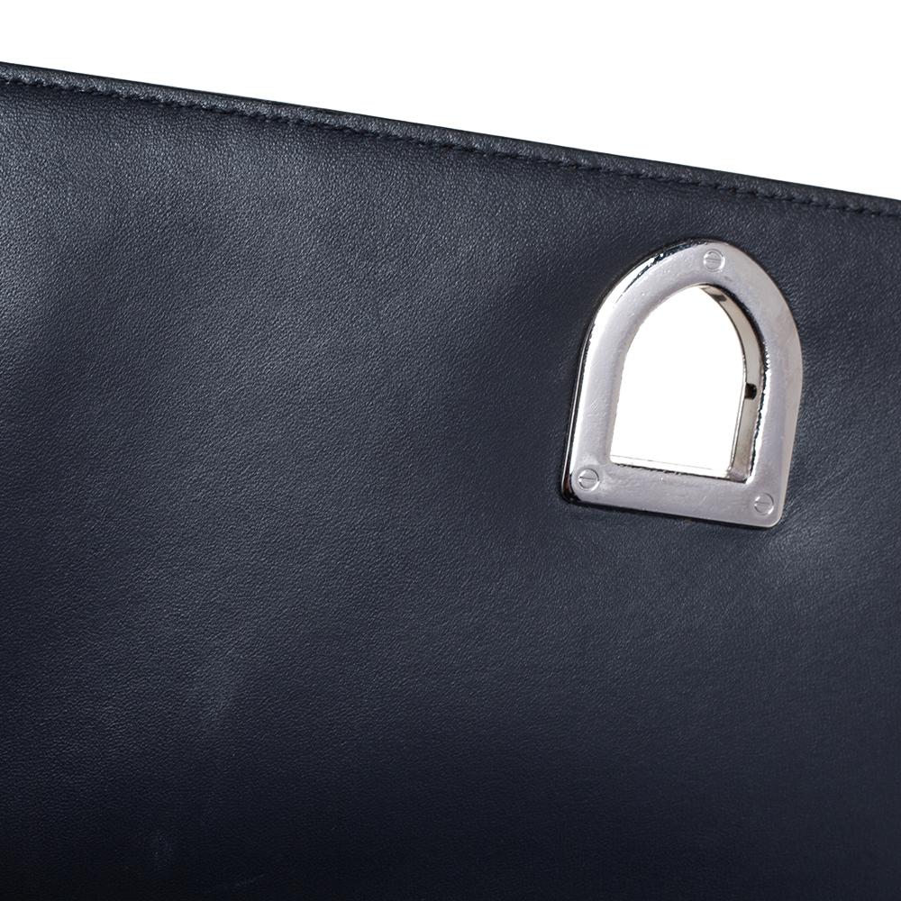 Dior Black Micro Cannage Patent Leather Medium Diorama Shoulder Bag 4