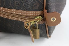 Dior Black Monogram Trotter Boston Duffle Bag 112d22