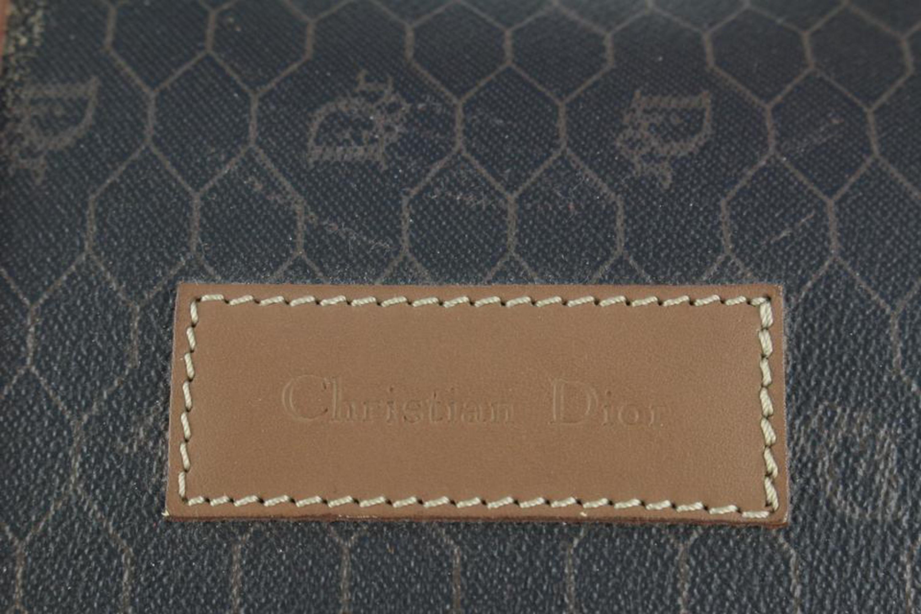 Dior - Sac à dos Trotter Boston noir avec monogramme 112d22 en vente 3