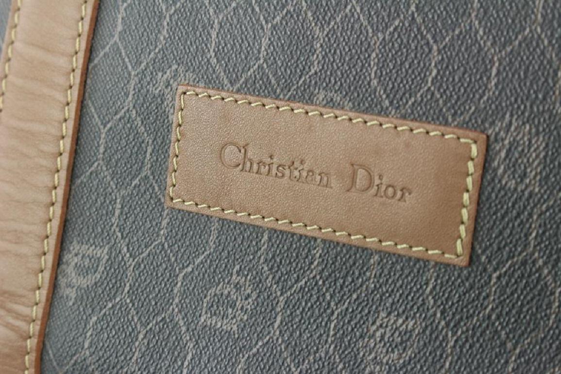 Dior Black Monogram Trotter Boston Duffle Bag 498da68 In Good Condition For Sale In Dix hills, NY