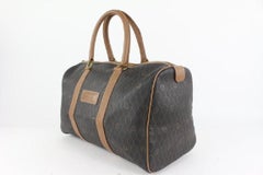 Dior Black Monogram Trotter Honeycomb Boston Duffle Bag 920da54