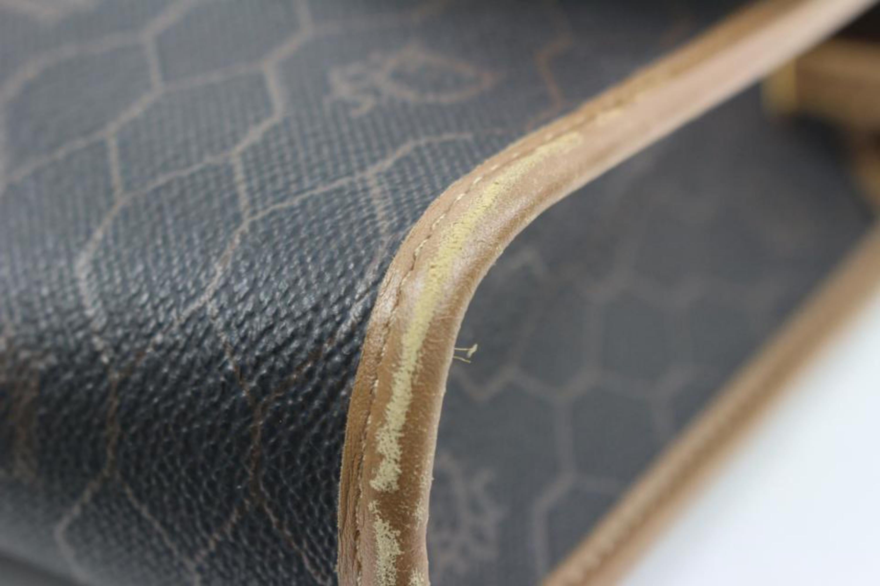 Dior Black Monogram Trotter Honeycomb Crossbody Flap Bag 14d131s 3