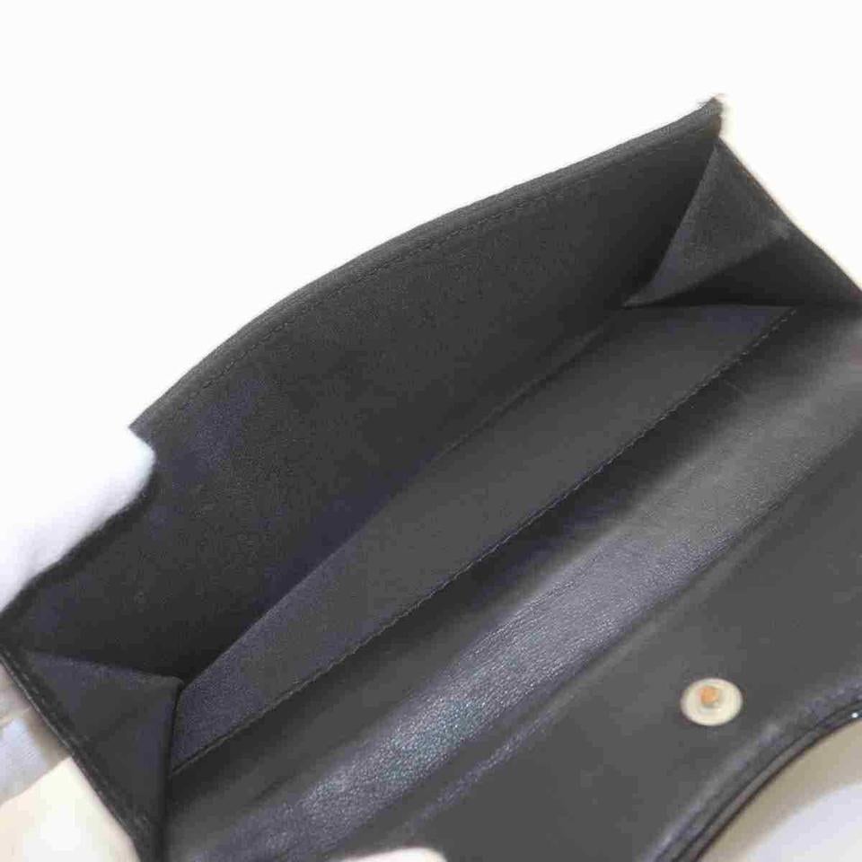 Dior Black Monogram Trotter Saddle Long Flap 860067 Wallet 7