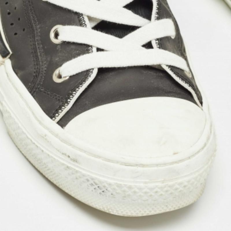 Dior - Sneakers alte B23 in nylon e pelle nera - misura 40,5 In condizioni buone in vendita a Dubai, Al Qouz 2