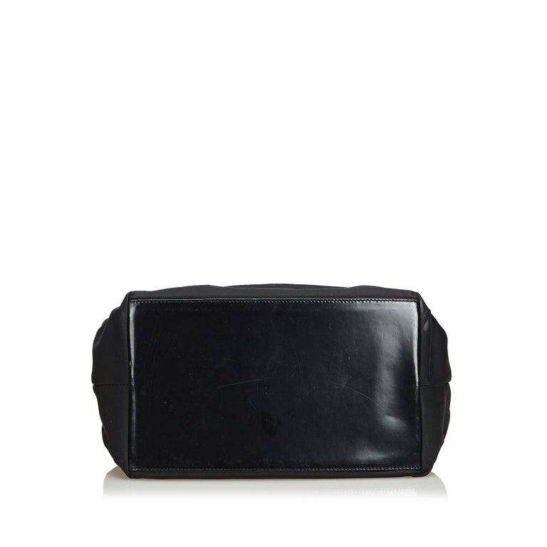 Dior Black Nylon Fabric Malice Tote Bag Italy at 1stDibs