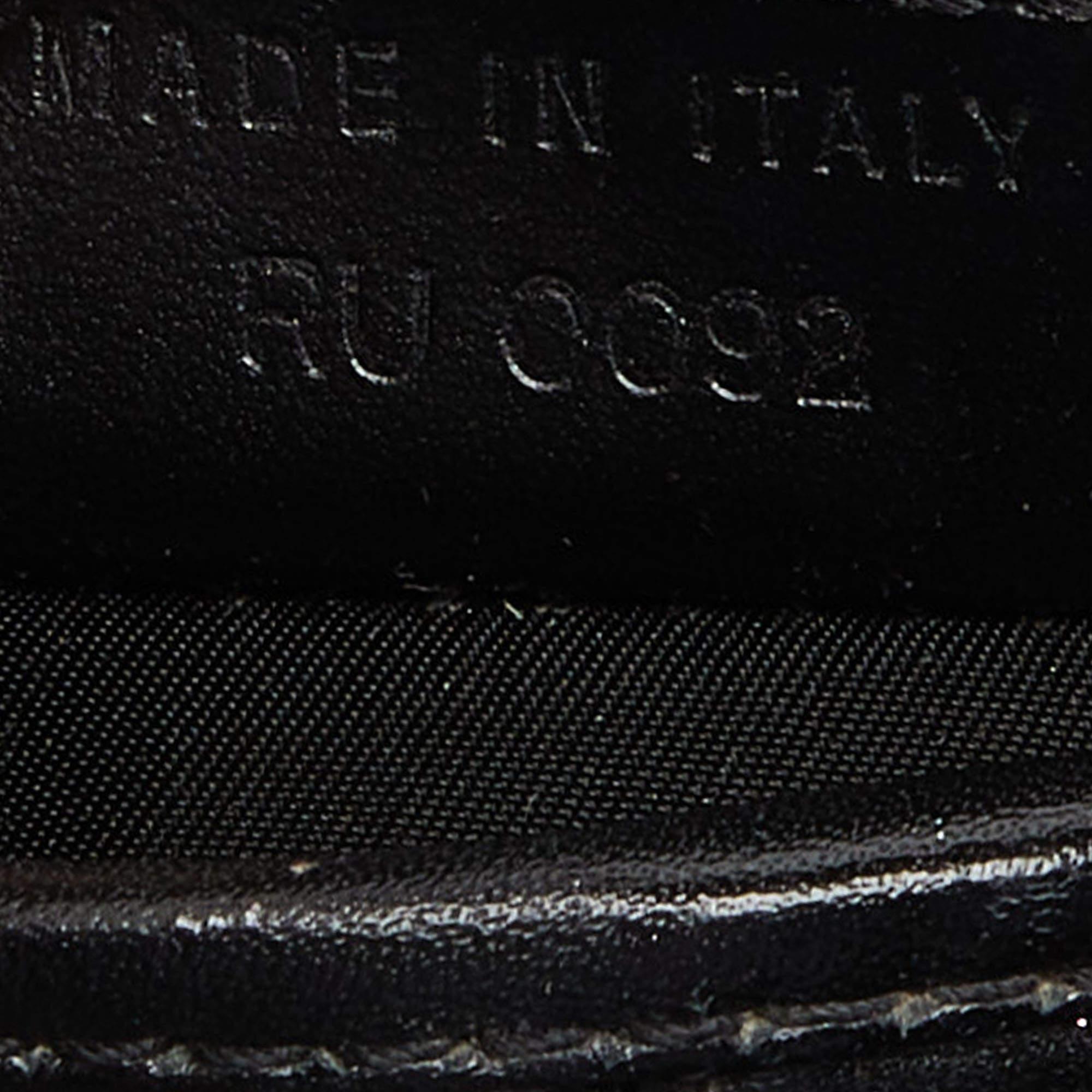 Dior Black Oblique Canvas and Leather Saddle Bag 3
