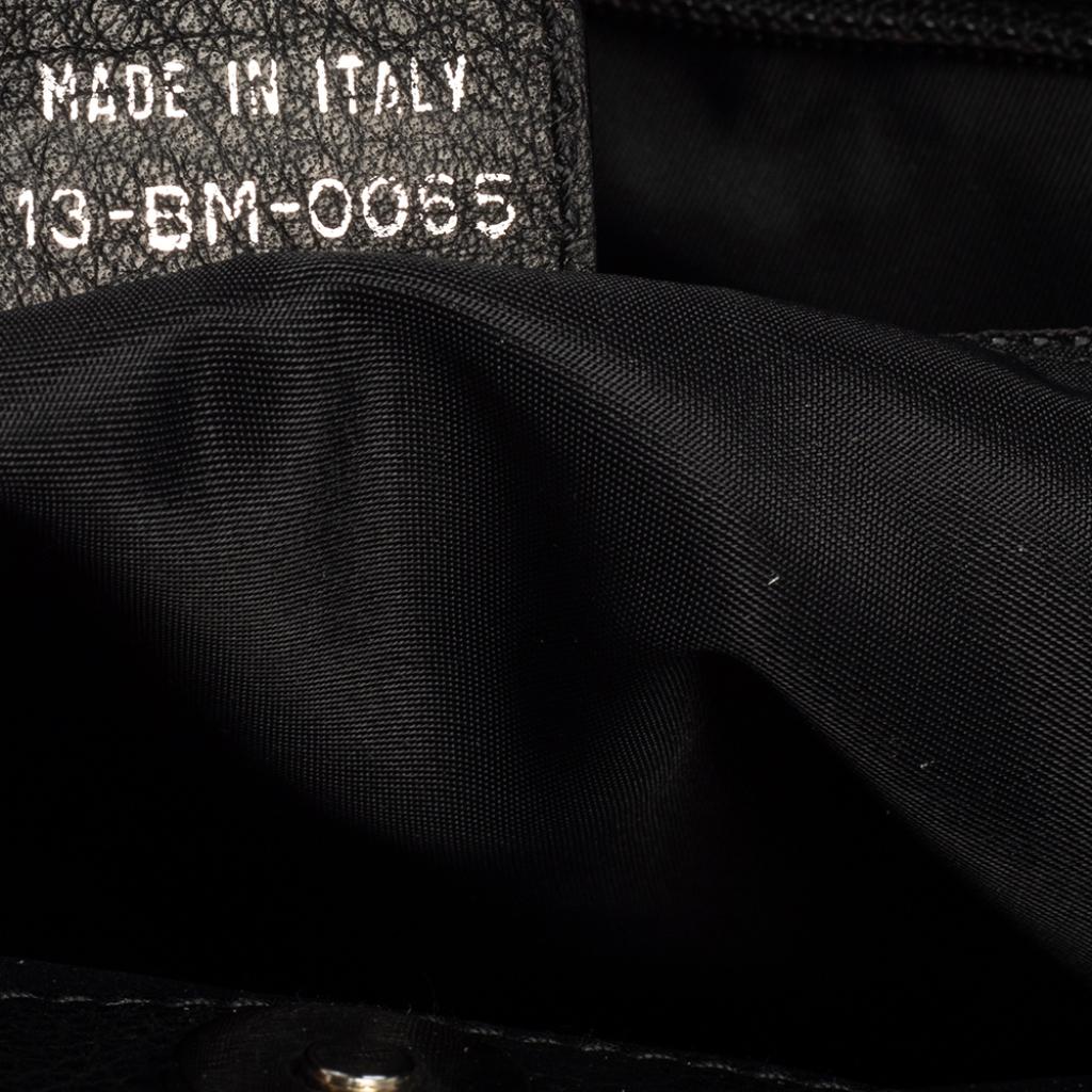 Schwarze Dior-Tragetasche aus Segeltuch und Leder, Street Chic 3