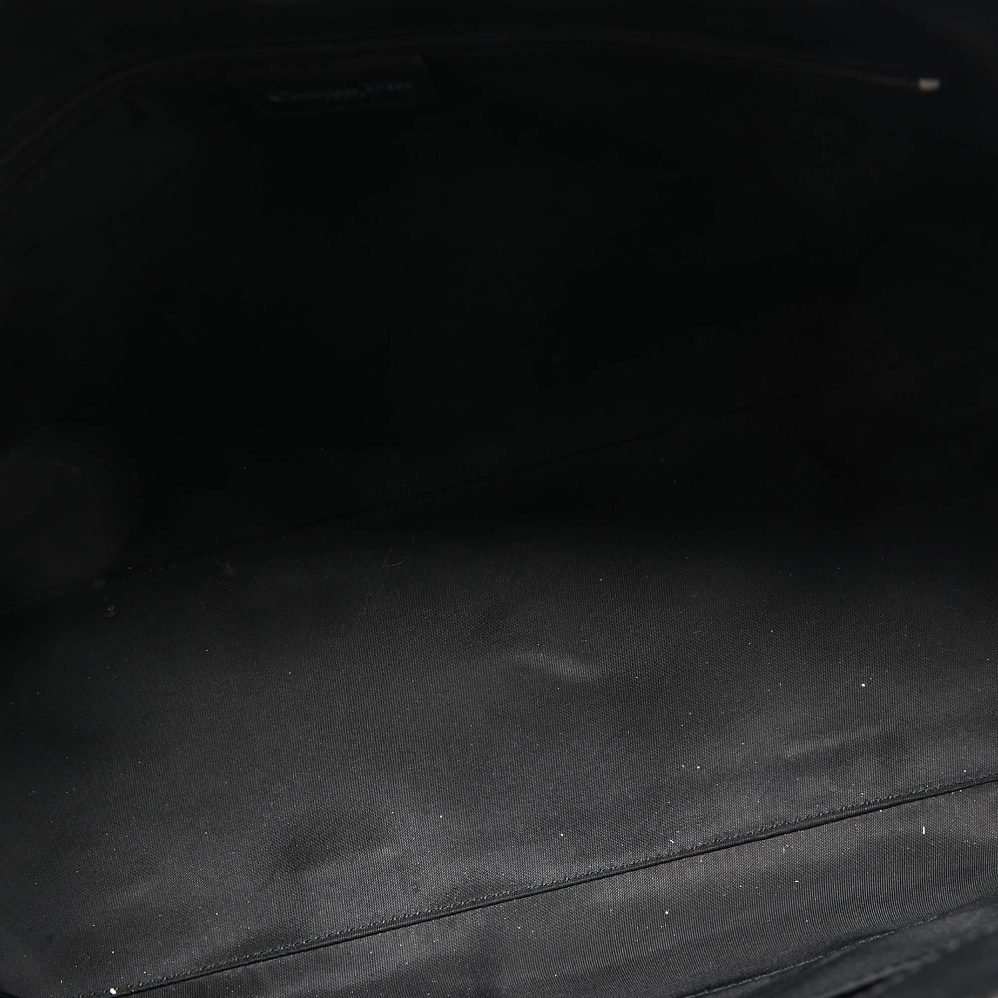 Dior Black Oblique Canvas Trotter Tote Bag 7