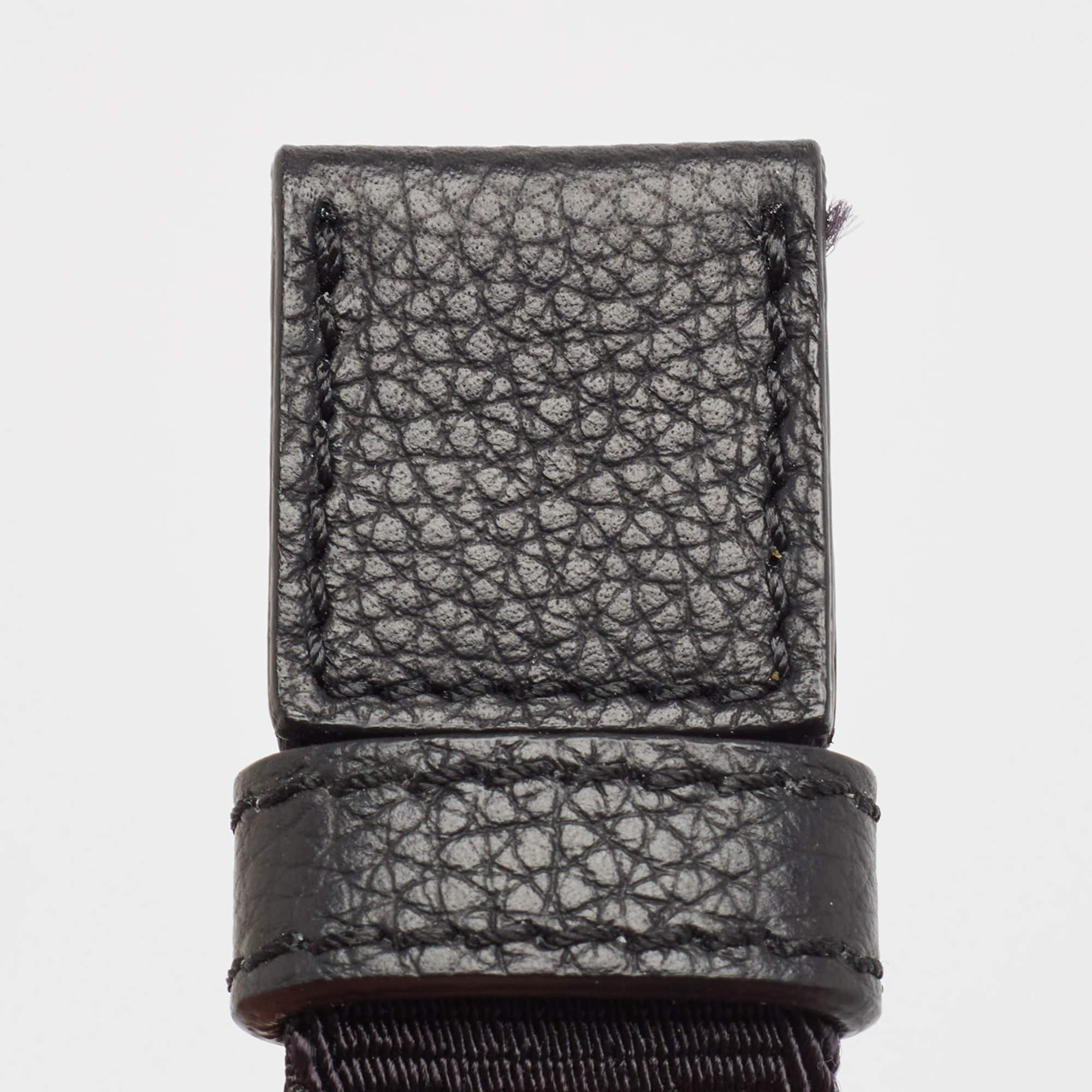 Dior Black Oblique Jacquard Canvas Safari Crossbody Bag 2
