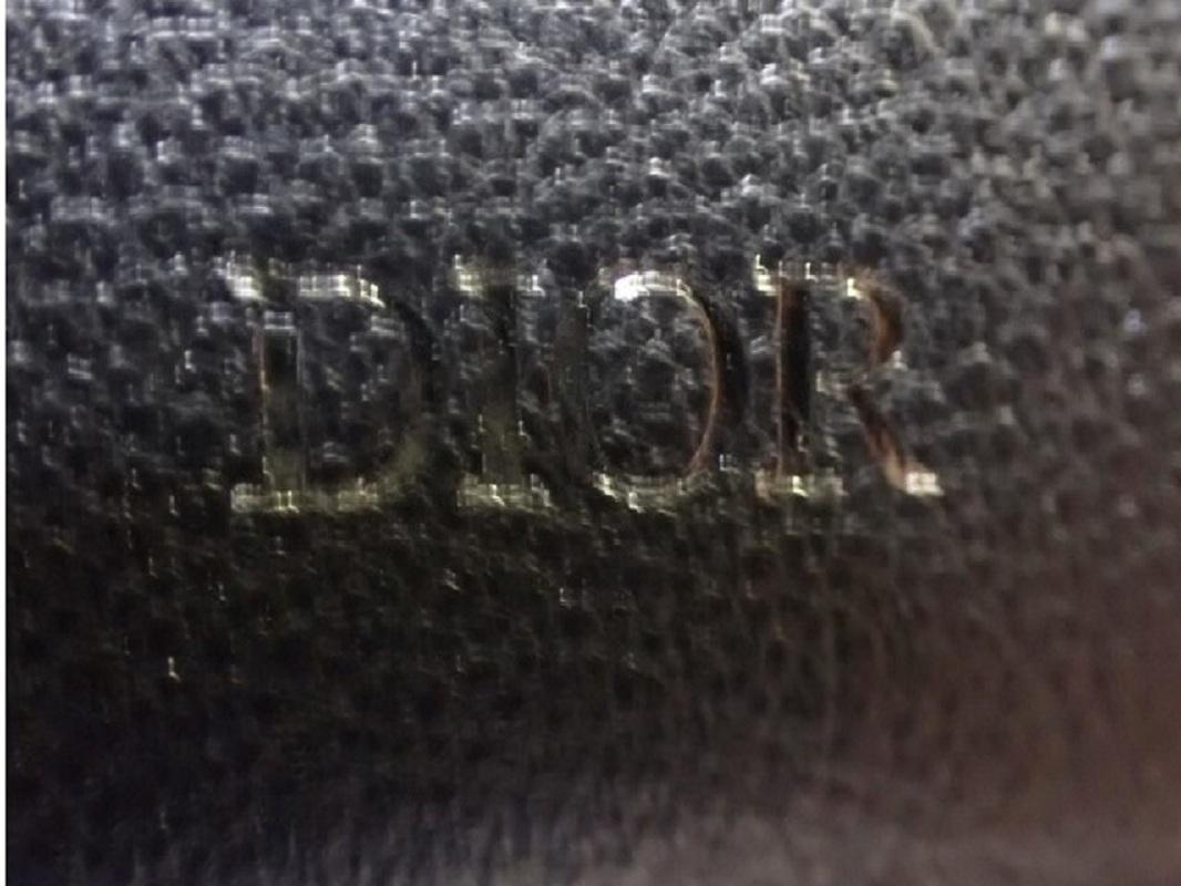 Men's Dior Black Oblique Jacquard Mens Wallet For Sale