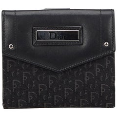 Dior Black Oblique Small Wallet