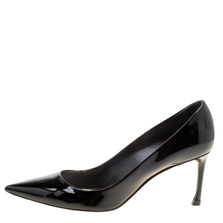 dior patent pumps