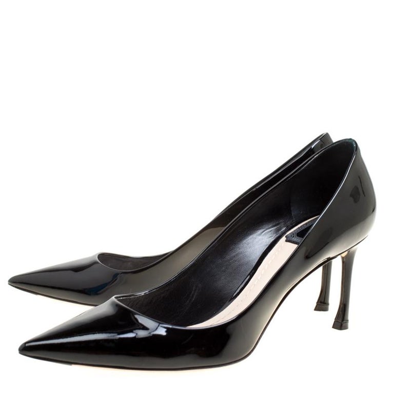 dior patent pumps