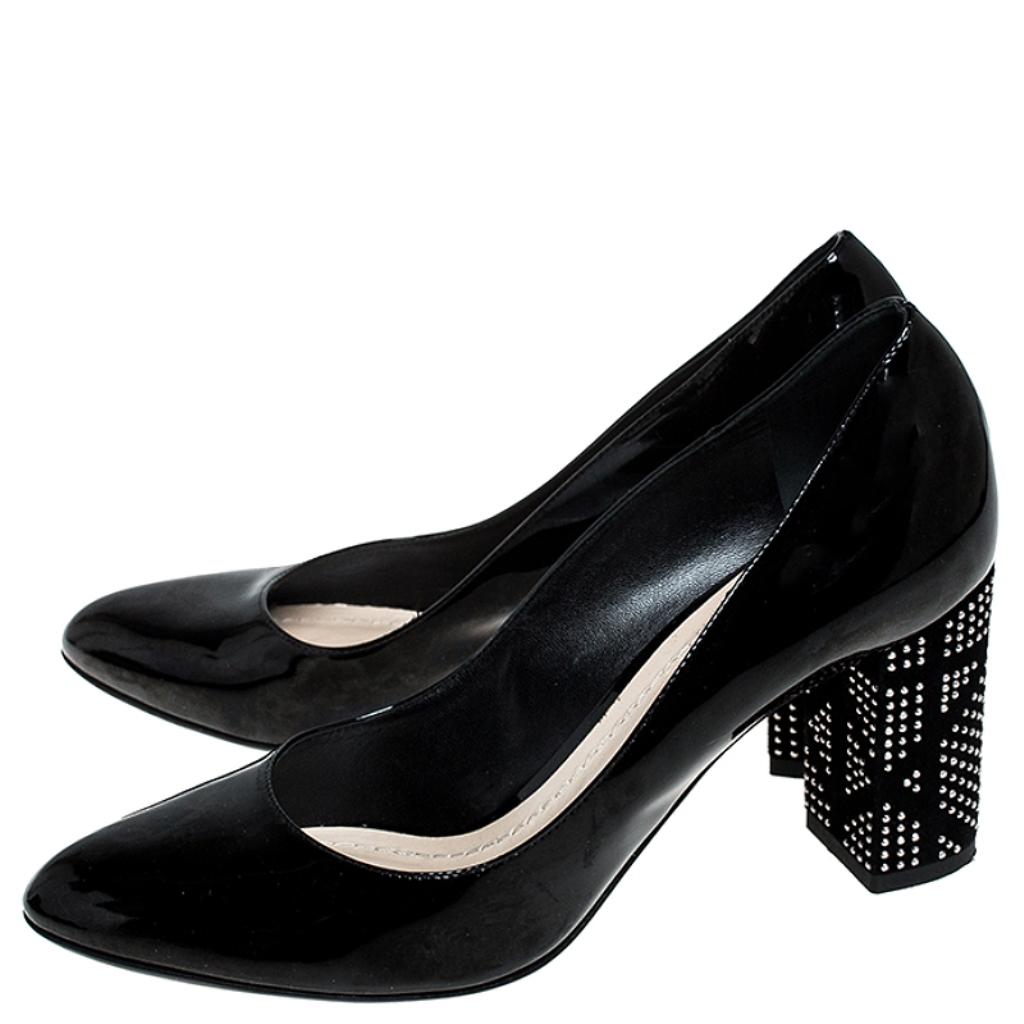 dior block heels
