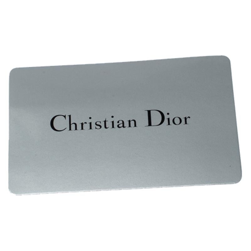 Dior Black Patent Leather Miss Dior Chain Clutch 6