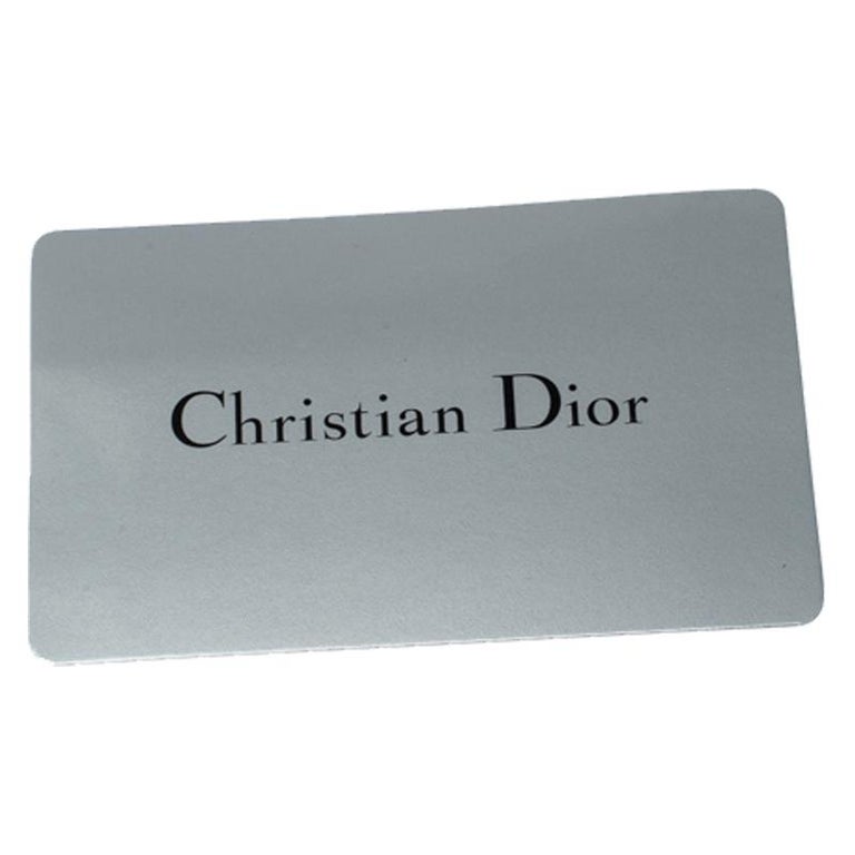 Dior Black Patent Leather Miss Dior Chain Clutch at 1stDibs