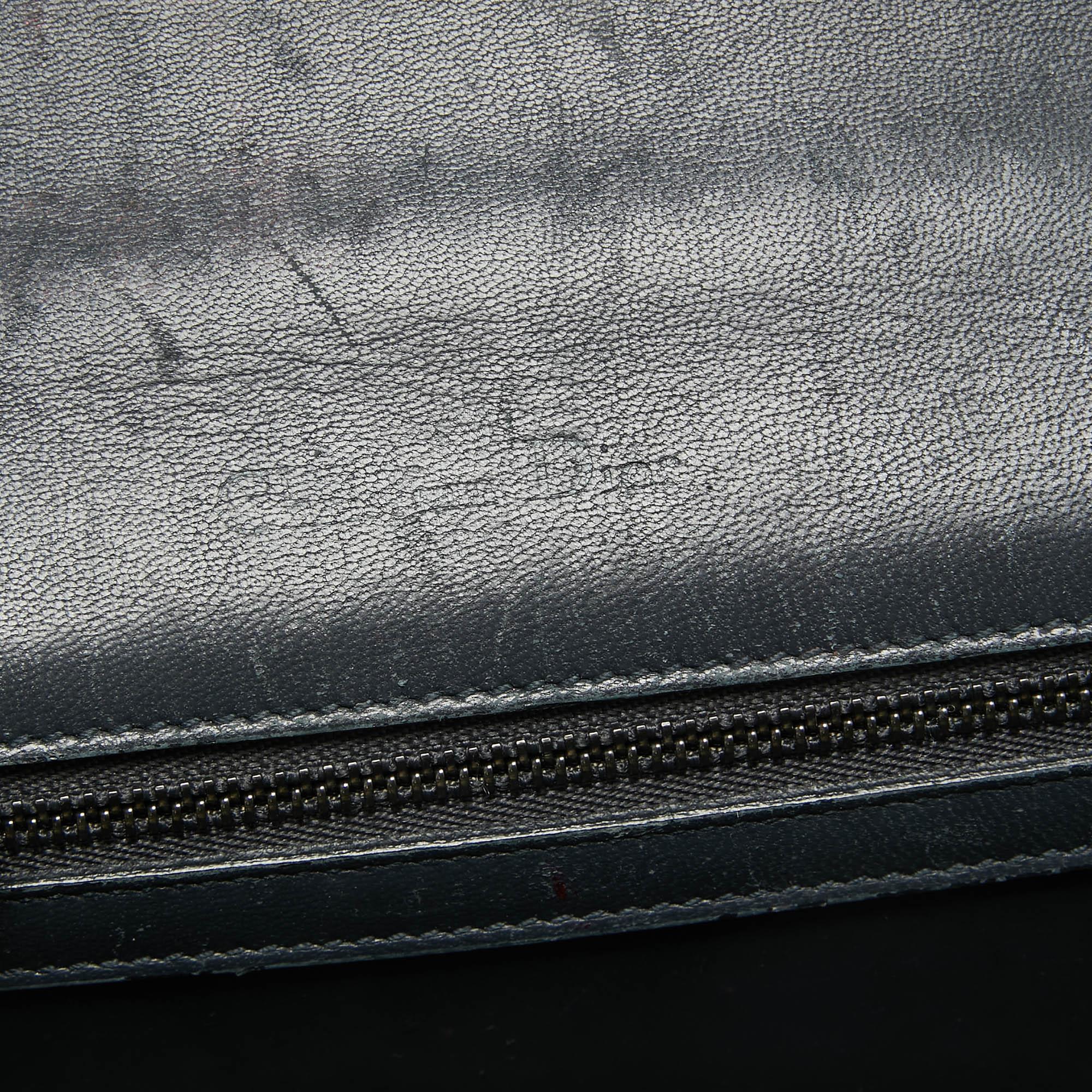 Dior Black Patent Leather Small Diorama Shoulder Bag 15