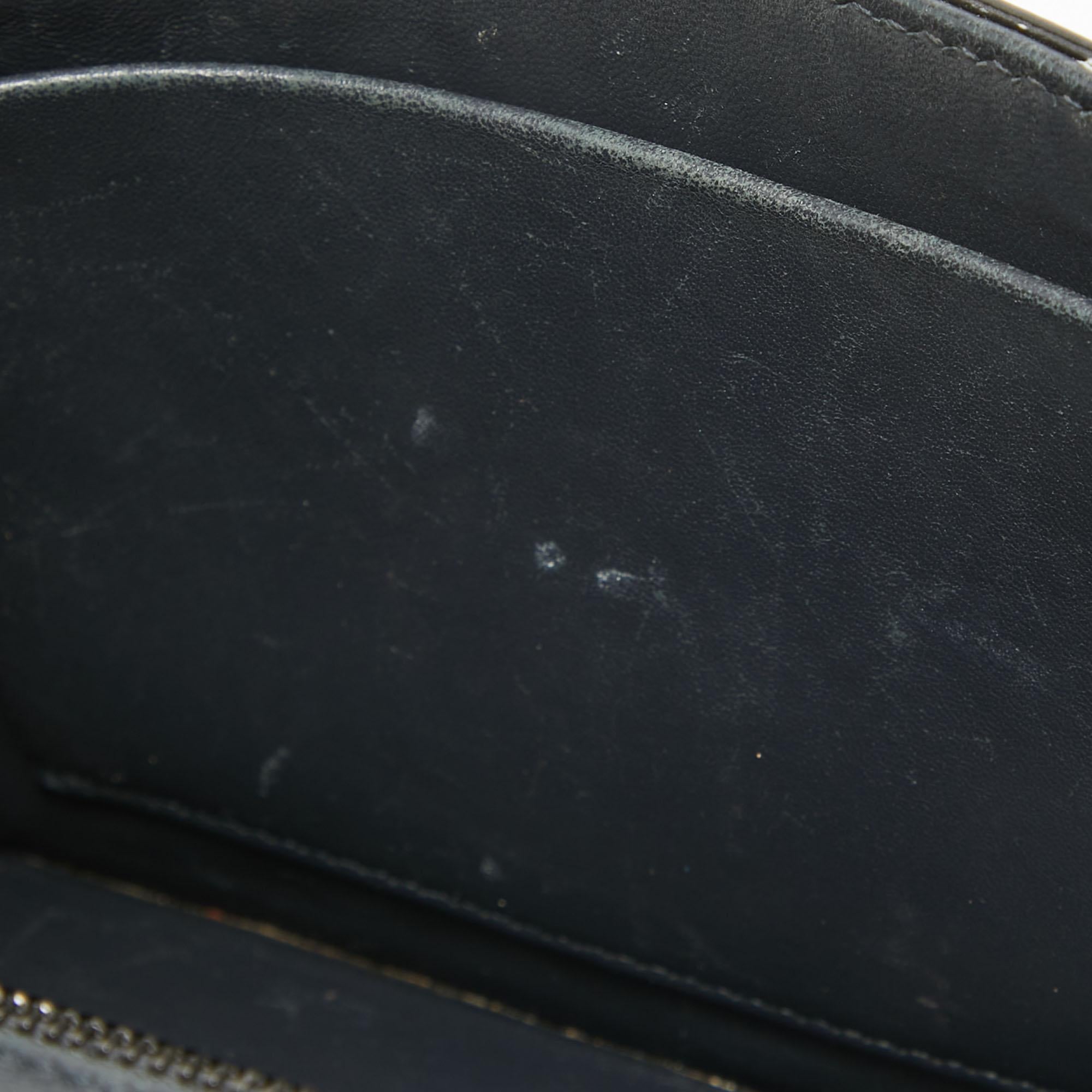 Dior Black Patent Leather Small Diorama Shoulder Bag 5