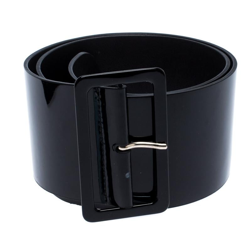 Leather belt black Black leather belt. wide belt