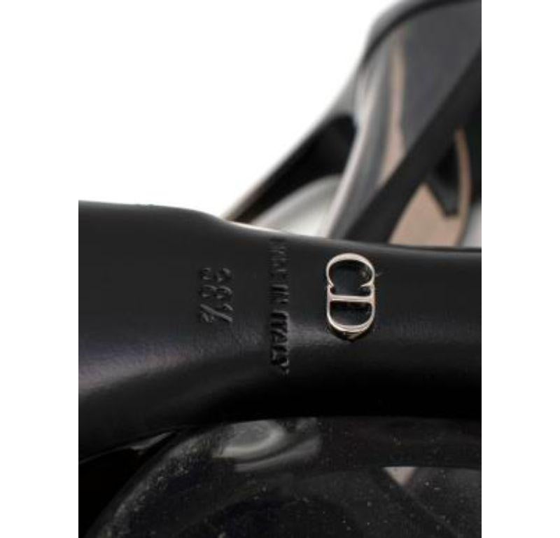 Dior Black Patent/PVC Pumps 4