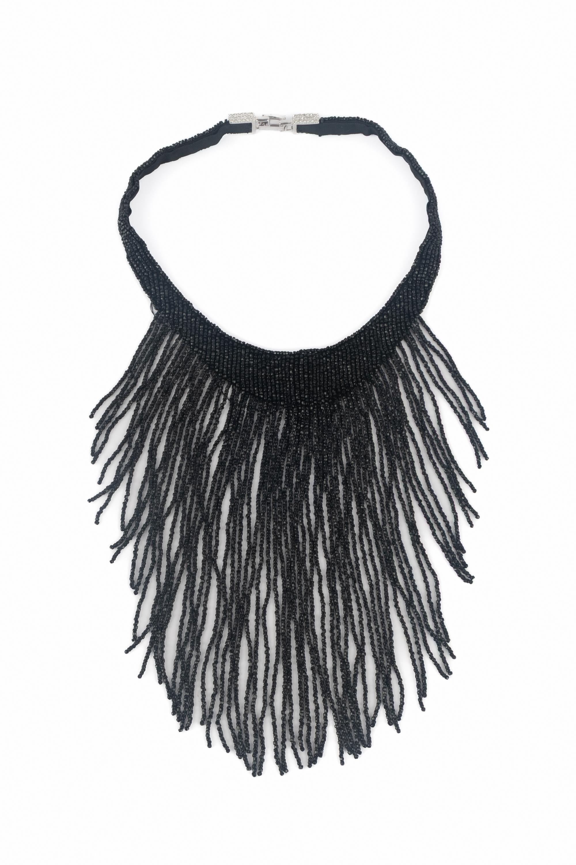 Collana di perle nere Dior in vendita 1
